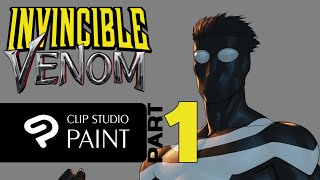 Illustrating INVINCIBLE VENOM Part I