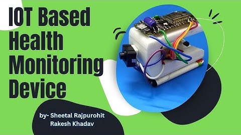 Smart Health Monitoring device using ioT with esp8266 and MAX30100 pulse sensor