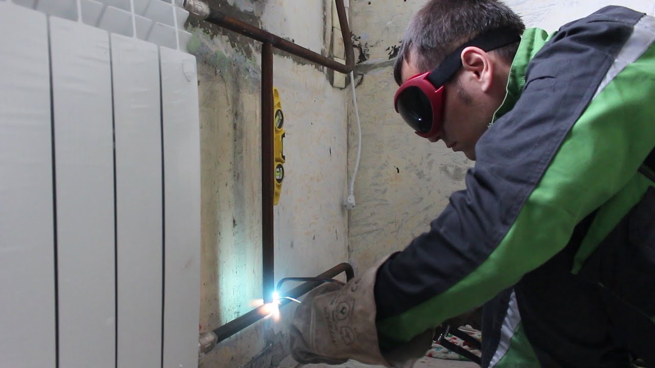 Heating install (variant two) YouTube