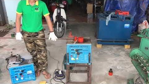 Khả năng uốn của máy uốn sắt D25 Hàn Quốc