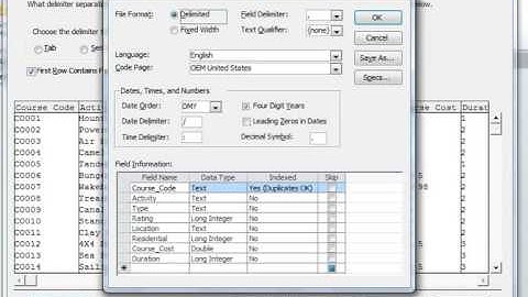 2016 PAPER 21 IGCSE ICT - MS ACCESS PART 1