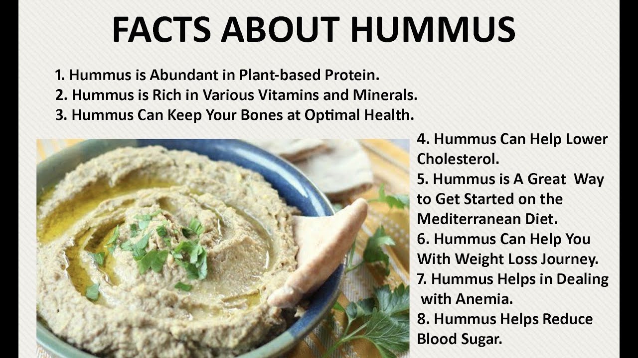 Hummus recipe/ 8 Surprising Facts about Hummus YouTube