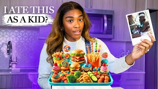 I Tried Eating Like When I was "THE FAT KID" (Emotional, Eye-Opening, Nostalgic)!!