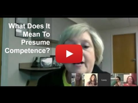 What Does It Mean To Presume Competence?