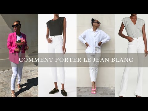 Vidéo: Comment porter un jean femme blanc