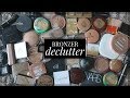 Declutter My Bronzer Collection by 50% | What stays & what goes??