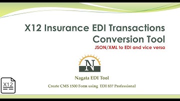 Create CMS 1500 Form using  EDI 837 Professional