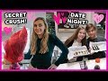 SECRET CRUSH GAVE HER FLOWERS & ROMANTIC DATE NIGHT!!