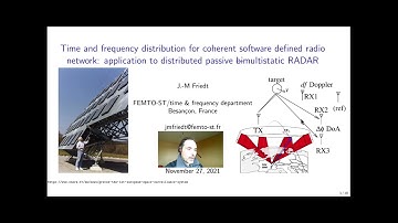 Time and frequency distribution for coherent software defined radio network ...
