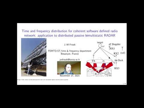 Time and frequency distribution for coherent software defined radio network ...