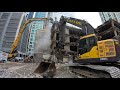 Parking Garage Demolition at 50 E Randolph By TAYLOR Excavating & Construction