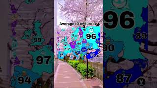 Average IQ in Europe