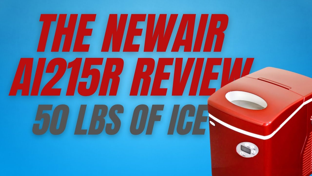 Reviewing New Air's Nugget Ice Machine! 44lbs Of Ice A Day