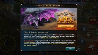 Wolftales New Update Elites & Apexes New Bosses New Rewards