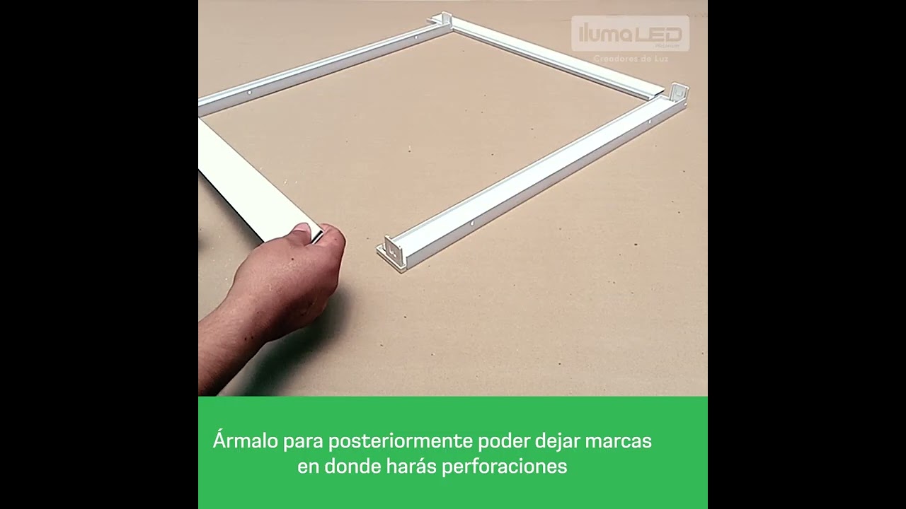 Marco para Panel LED 60x60: Estabilidad y Estilo en Iluminación LED 💡  NERLED ®