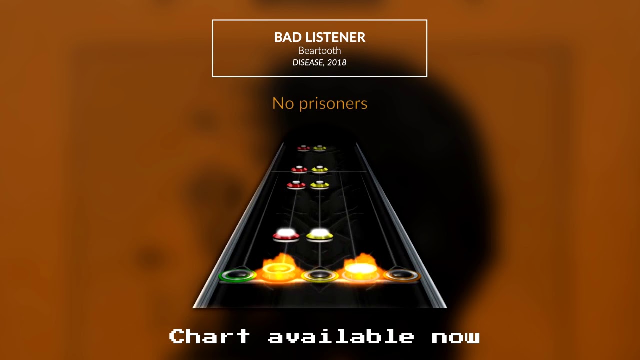 Bad Listener Beartooth Beartooth - Bad Listener (Chart Preview) - YouTube