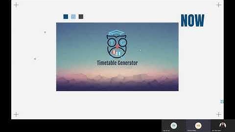 Industrial Workshop Final Project Presentation (Timetable Generator)