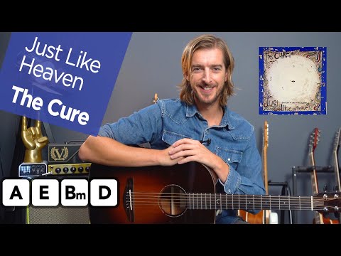 Play 'Just Like Heaven' by The Cure w/ FOUR EASY chords + lead parts!