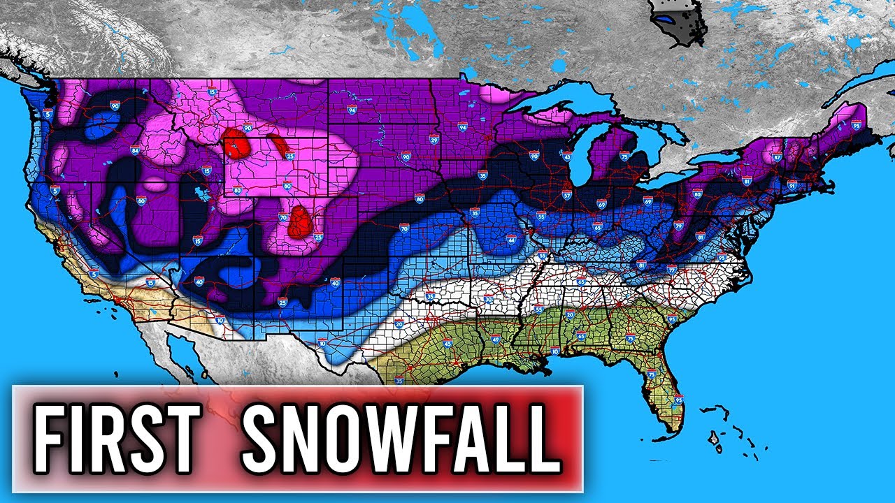 When To Expect Your First Snowfall YouTube