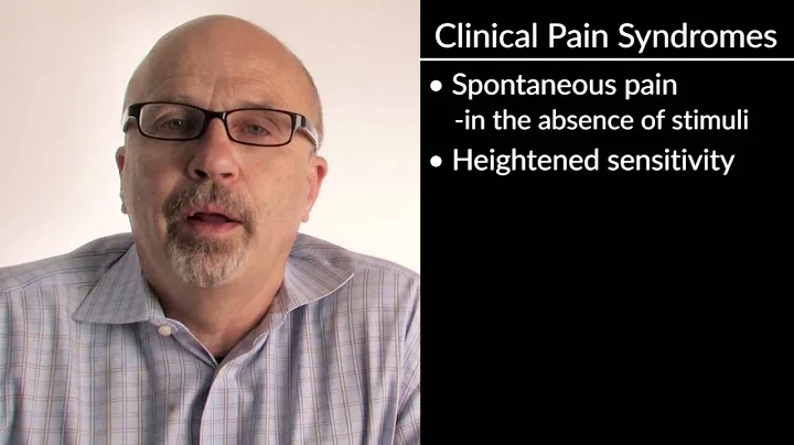 "Neurobiology of Pain" by Clifford Woolf for OPENP...