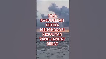 Doa Rasulullah ketika menghadapi kesulitan yang sangat berat #shorts #doa #rasulullah #video #rasul