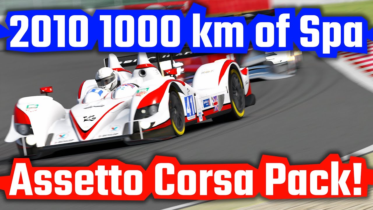 2010 Le Mans Series 1000 km of Spa Mod Pack!