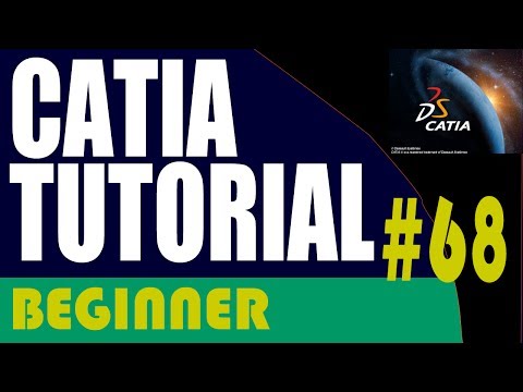 68 CATIA Beginner Tutorial: View ToolBox