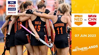 FIH Hockey Pro League 2022-23: Netherlands v China (Women, Game 1) - Highlights