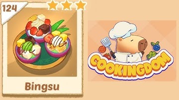 Cookingdom Level 124 Bingsu | Game Walkthrough🎮