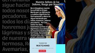 Virgen María, Señora de los Dolores #virgenmaría  #santavirgen #amor #fraseshermosas