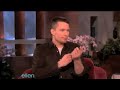 Eric Ross on "The Ellen DeGeneres Show".