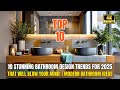Genius Tiny Home Interior Design Ideas: 10 Bathroom Trends 2026! 🚿🏡