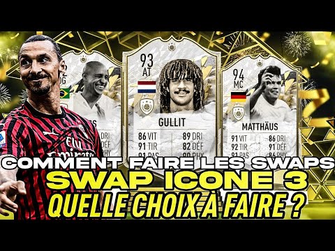 FIFA 22 : SWAP ICON 3 QUELLE CHOIX FAIRE ? + COMMENT FAIRE LES SWAP !!!