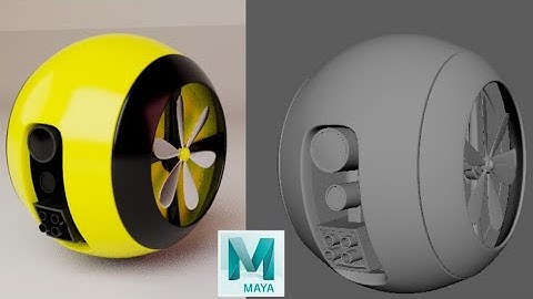 Modeling A 3D Sci-Fi Drone Using Autodesk Maya | Autodesk Maya Tutorials For Beginners