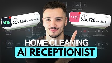 I Built an AI Receptionist for a Home Cleaning Business (n8n + Vapi)