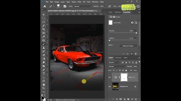How to Change the Color of a Car in Photoshop | #Short