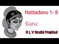 Nattadavu 1-8||Nattadavu||Bharatanatyam||Bharatanatyam Adavu||Nattu Adavu||Naattadavu|| Mp3 Song