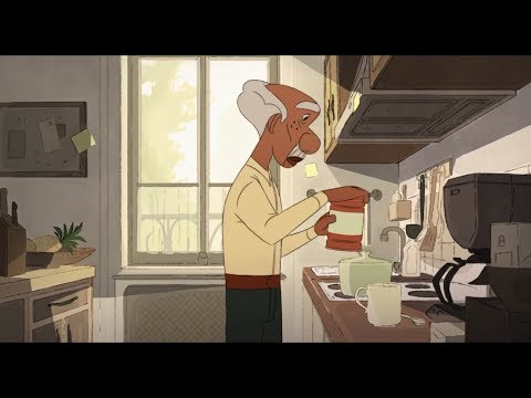 الذاكره فلم أنمي قصير جميل جدا عن مرض الزهايمر