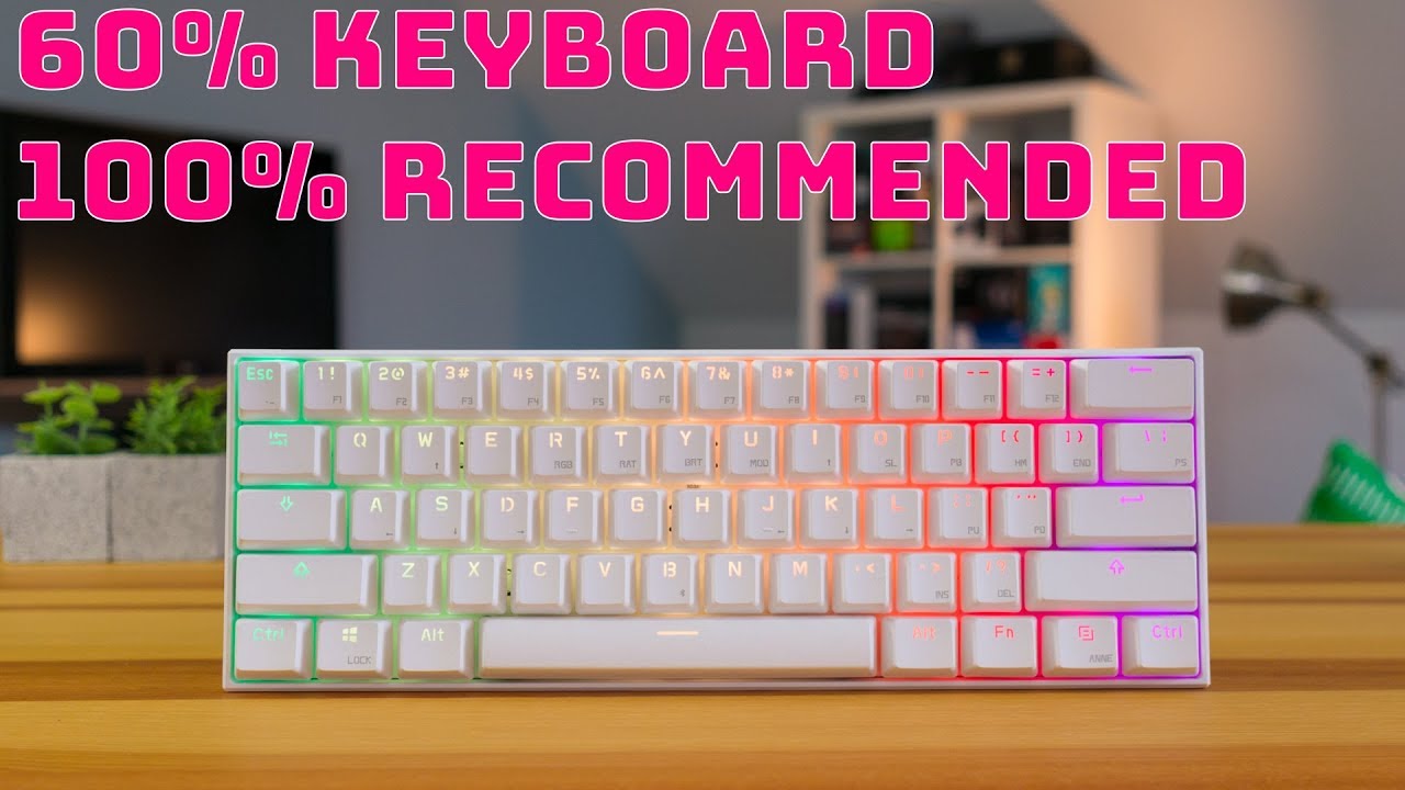 Obins ANNE Pro Wireless RGB Mechanical Gaming Keyboard Review - YouTube