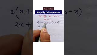 simplify thise question solution #motivation 📚📖🖋️🖊️📝 #maths #reasoningtricks education stady
