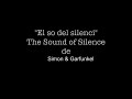 &quot;El So del Silenci&quot; The Sound of Silence de Simon &amp; Garfunkel-Versión In Catalán-Paco Garcia B.