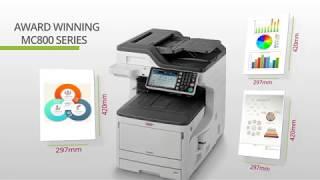 Oki MC853DN A3 Colour Multifuction LED Printer - Print, copy, scan & fax -  InkStation
