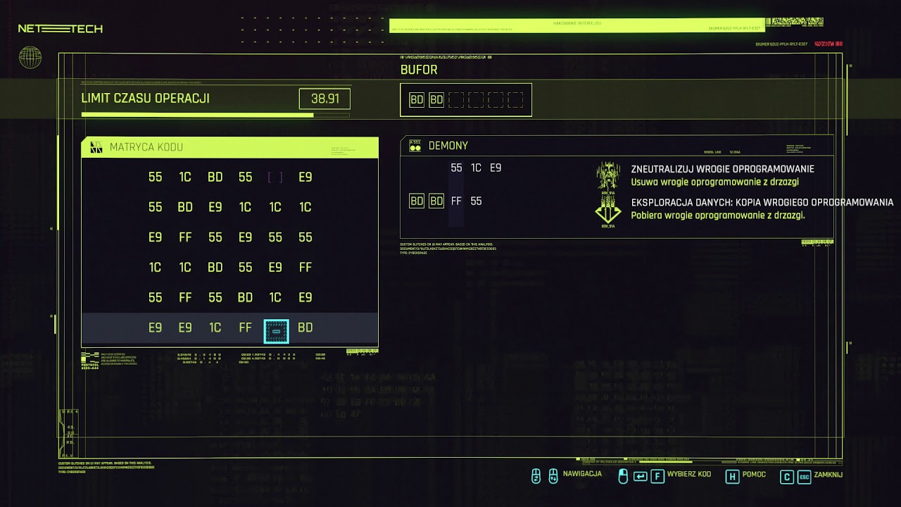 Drzazga Z Danymi Z Militechu Rozwi zanie sudoku Cyberpunk 2077 YouTube