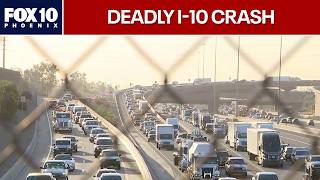 Pedestrian hit, killed by cars on I-10 | FOX 10 Phoenix