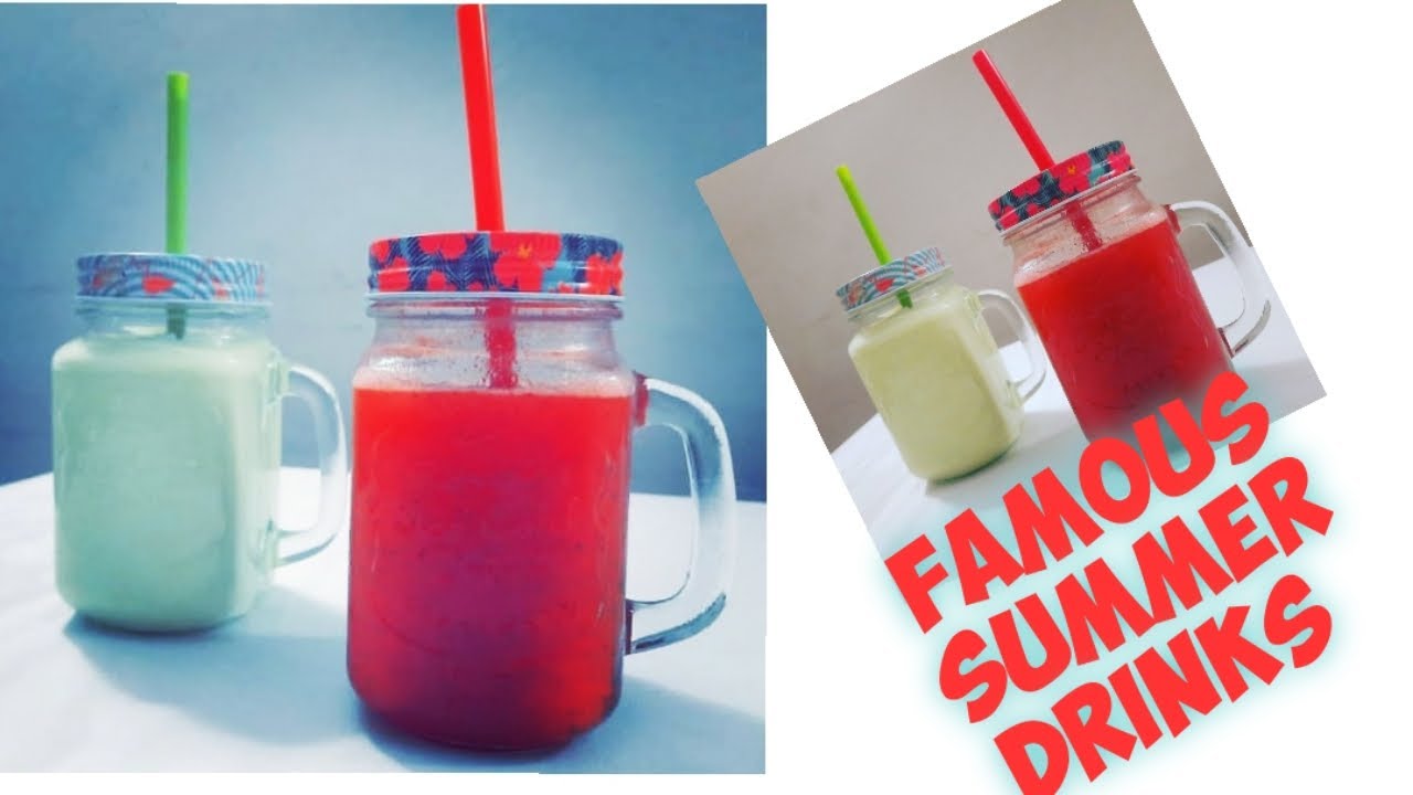 2 Refreshing Summer Drinks | Avacado Milkshake & Watermelon juice |Yummy & cold Summer drinks recipe