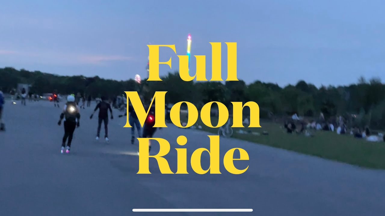 Inline skating - Full Moon Ride Berlin