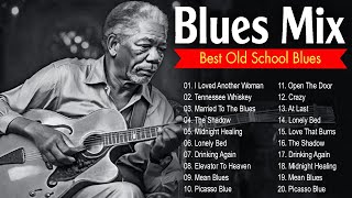 BLUES MIX [ Lyric Album ] - Top Slow Blues Music Playlist - Best Whiskey Blues Songs of All Time