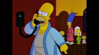 The Simpsons - You didn't tell me it was built on an Indian burial ground!