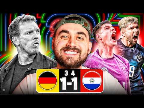 PARAGUAY STUN GERMANY | Another Disaster for Germany | Germany 1-1 (3-4) Paraguay Reaction