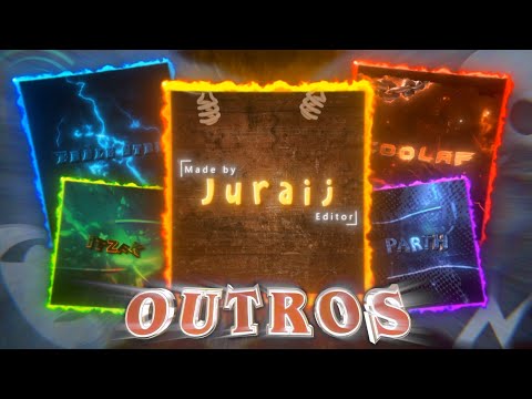 AE Editors Like Outro On Alight Motion (+Preset)